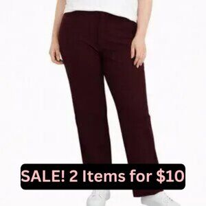 2 for $10: COLDWATER CREEK Burgundy Pants 16P